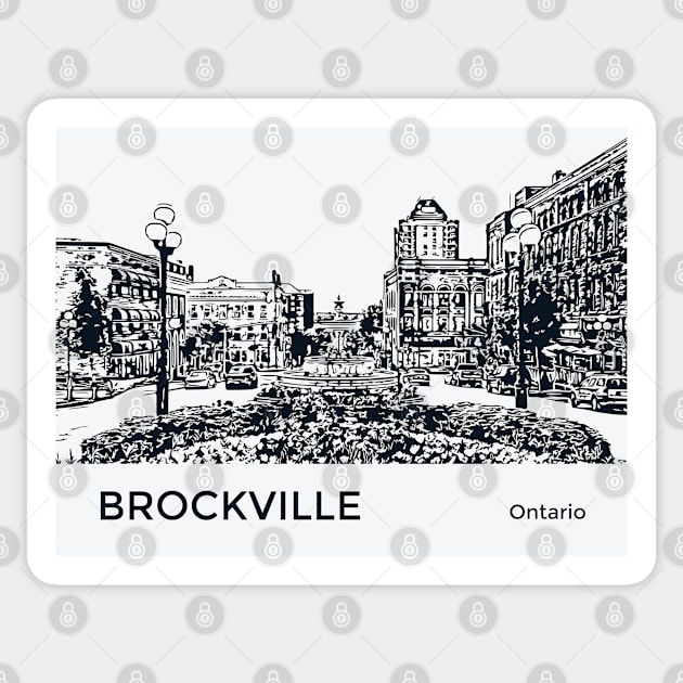 Brockville Ontario Sticker by Lakeric
